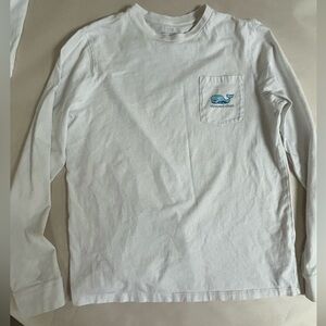 Vineyard Vines Kids XL White Long Sleeve Shirt